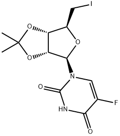 5-Chloro-5'-deoxy-5'-iodo-2',3'-O-isopropylidene-D-uridine Struktur