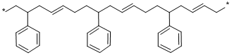 Styrene butadiene rubber Struktur