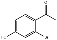 1-(2-Bromo-4-hydroxyphenyl)ethanone Struktur