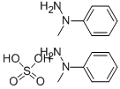 1-METHYL-1-PHENYLHYDRAZINE SULFATE (2:1) Struktur