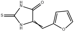 2-Thioxo-4-furfurylideneimidazolidine-5-one Struktur