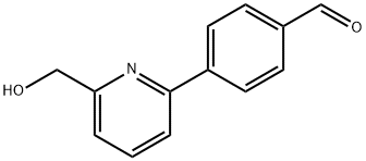 2-(4-FORMYLPHENYL)-6-(HYDROXYMETHYL)PYRIDINE, 95% Struktur