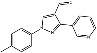 3-(PYRIDIN-3-YL)-1-P-TOLYL-1H-PYRAZOLE-4-CARBALDEHYDE|