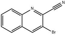 2-CYANO-3-BROMOQUINOLINE Struktur