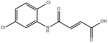 4-(2,5-dichloroanilino)-4-oxobut-2-enoic acid Struktur