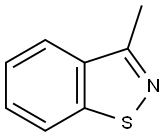 3-Methyl-1,2-benzisothiazole Struktur