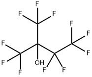 1,1,1,3,3,4,4,4-octafluoro-2-(trifluoromethyl)-2-butanol Struktur