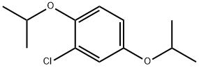 2-chloro-1,4-bis(1-methylethoxy)benzene Struktur