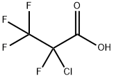 2-CHLOROTETRAFLUOROPROPIONIC ACID Struktur