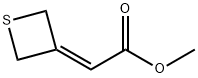 Methyl 2-(thietan-3-ylidene)acetate Struktur