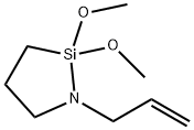 N-ALLYL-AZA-2,2-DIMETHOXYSILACYCLOPENTANE Struktur