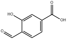 4-FORMYL-3-HYDROXYBENZOIC ACID Struktur