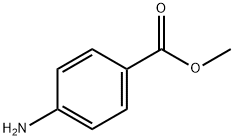 Methyl 4-aminobenzoate Struktur