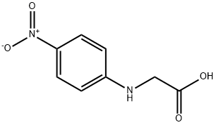 (4-Nitroanilino)acetic acid Struktur