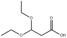 3,3-DIETHOXY-PROPIONIC ACID Structure