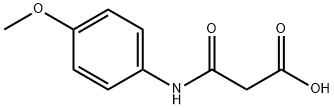 3-[(4-METHOXYPHENYL)AMINO]-3-OXOPROPANOIC ACID Struktur