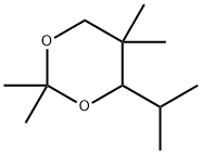 4-isopropyl-2,2,5,5-tetramethyl-1,3-dioxane Struktur