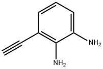 1,2-Benzenediamine, 3-ethynyl- (9CI) Struktur