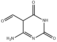 5-Pyrimidinecarboxaldehyde, 4-amino-1,2,5,6-tetrahydro-2,6-dioxo- (9CI) Struktur