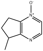 5H-Cyclopentapyrazine,6,7-dihydro-5-methyl-,1-oxide(9CI) Struktur