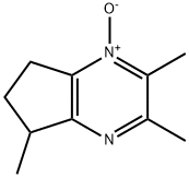 5H-Cyclopentapyrazine,6,7-dihydro-2,3,5-trimethyl-,1-oxide(9CI) Struktur