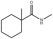 Cyclohexanecarboxamide,  N,1-dimethyl- Struktur