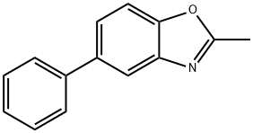 2-Methyl-5-phenylbenzoxazole Structure