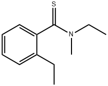 Benzenecarbothioamide, N,2-diethyl-N-methyl- (9CI) Struktur