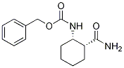 benzyl (1S,2R)-2-carbaMoylcyclohexylcarbaMate Struktur