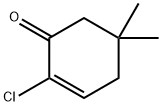 2-Cyclohexen-1-one,  2-chloro-5,5-dimethyl- Struktur