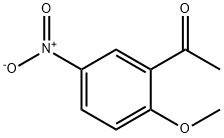 2-Methoxy-5-Nitroacetophenone Struktur