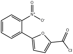 5-(2-NITROPHENYL)FURAN-2-CARBONYL CHLORIDE Struktur