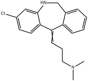 N-[(2Z)-2-(3-chloro-10H-acridin-9-ylidene)ethyl]-N-ethyl-ethanamine Struktur