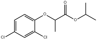 isopropyl 2-(2,4-dichlorophenoxy)propionate Struktur