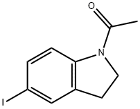 1-(5-IODOINDOLIN-1-YL)ETHANONE Struktur