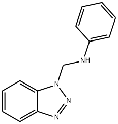 N-PHENYLBENZOTRIAZOLEMETHANAMINE Struktur