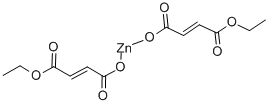 FUMARIC ACID MONOETHYL ESTER, ZINC SALT Struktur