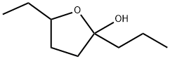 2-Furanol, 5-ethyltetrahydro-2-propyl- (9CI) Struktur