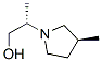 1-Pyrrolidineethanol,beta,3-dimethyl-,(betaS,3S)-(9CI) Struktur