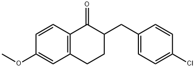 2,6-BIS(4-FLUOROBENZYLIDENE)CYCLOHEXANONE Struktur