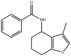 Benzamide, N-(4,5,6,7-tetrahydro-3-methyl-4-benzofuranyl)- (9CI) Struktur