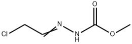 3-(2-Chloroethylidene)carbazic acid methyl ester Struktur