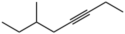 6-Methyl-3-octyne Struktur