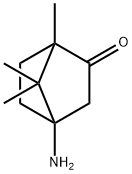 4-AMINO-1,7,7-TRIMETHYLBICYCLO[2.2.1]HEPTAN-2-ONE Struktur