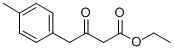 3-OXO-4-P-TOLYL-BUTYRIC ACID ETHYL ESTER Struktur