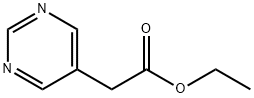 ETHYL 2-(PYRIMIDIN-5-YL)ACETATE Struktur