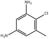 1,3-Benzenediamine,  4-chloro-5-methyl- Struktur