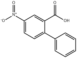 4-Nitro-2'-carboxybiphenyl Struktur