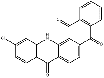 11-Chloronaphth[2,3-c]acridine-5,8,14(13H)-trione Struktur