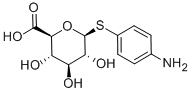 P-AMINOPHENYL 1-THIO-B-D-GLUCURONIDE Struktur